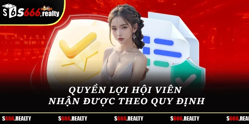 Quyền lợi hội viên nhận được theo quy định